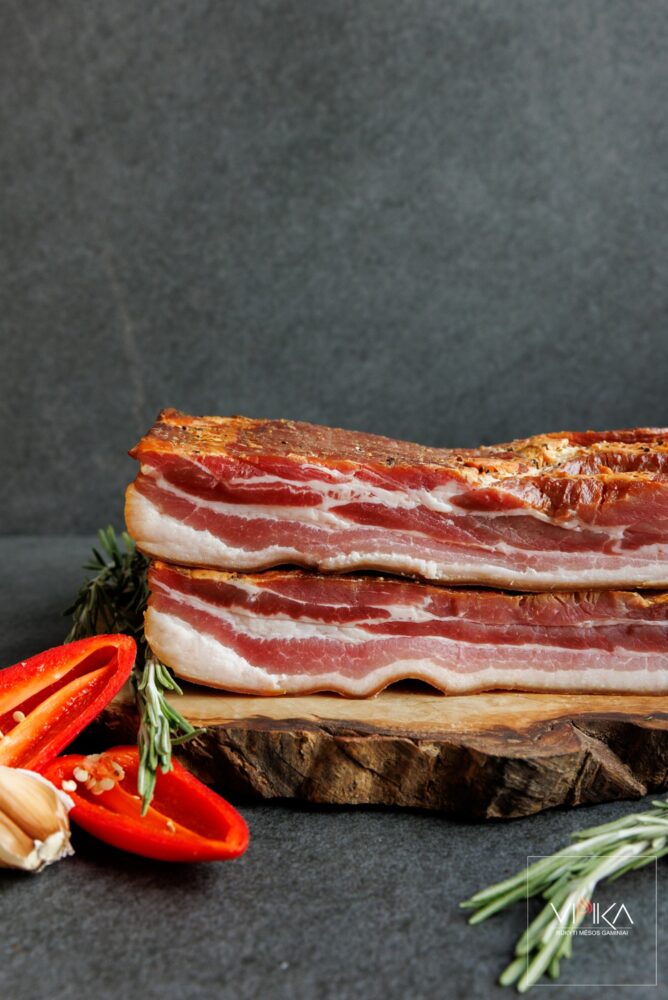 Šoninė, šalto rūkymo 500g