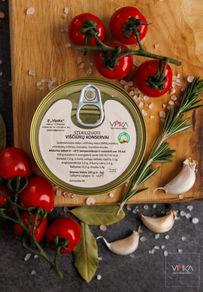Vištienos konservai 235g