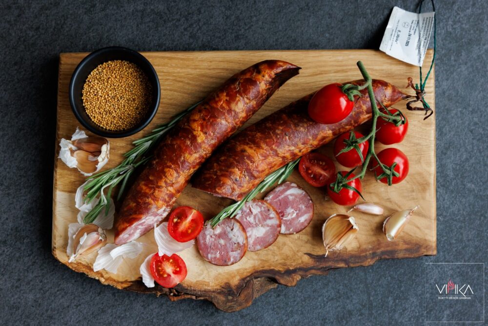 Gardžioji dešra, šalto rūkymo 1kg